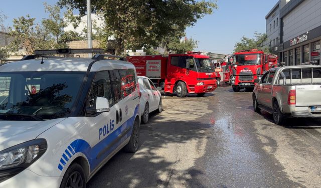 KÜSGET VE GATEM’deki yangın korkuttu