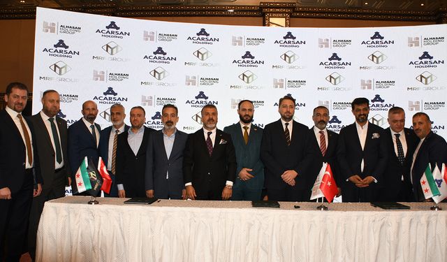 Suriye'de inşaatlar başlıyor