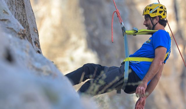 Tırmanış şenliği heyecanlandırdı