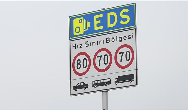 33 bin hız levhası kaldırıldı