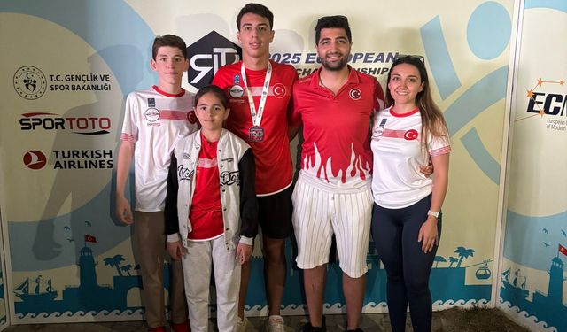 Alanya'dan madalya ile döndük