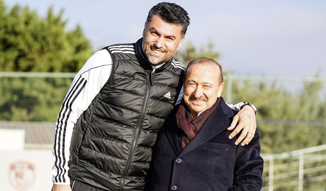 Başkan ve Hoca sarmaş dolaş: Çerçevelik fotoğraf