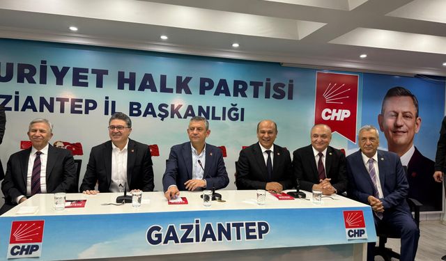 Özel yine Gaziantep'i işaret etti