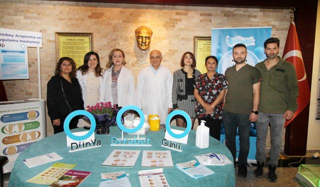 Diyabette farkındalık etkinliği