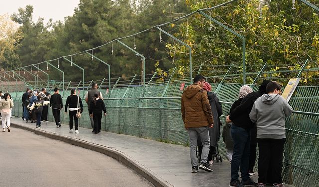 Hayvanat Bahçesi’ne ziyaretçi akını