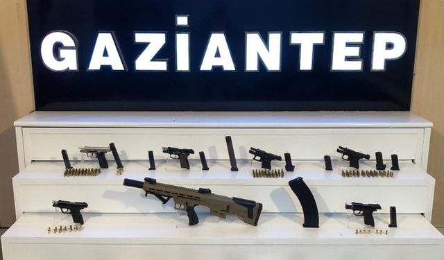 Kaçak silaha tutuklama