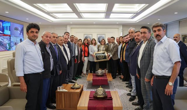 Muhtarlar Şahin'den konut sözü aldı