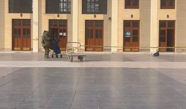 Şüpheli çanta paniği