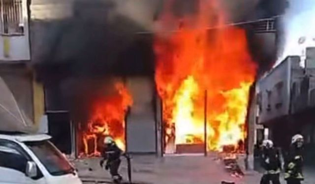 Taşlıca Mahallesi’nde korkutan yangın