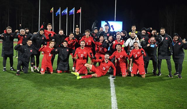 Ümit Milliler Litvanya'yı 2 golle geçti