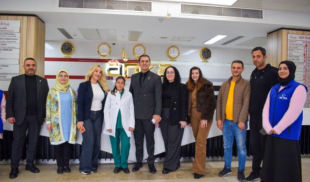 ANKA Hastanesi’ne anlamlı ziyaret