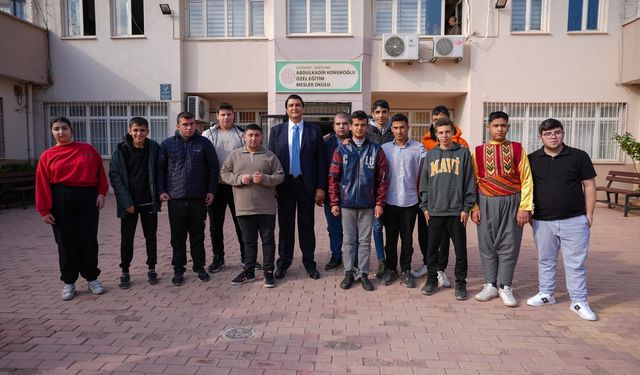 Başkandan öğrencilere söz