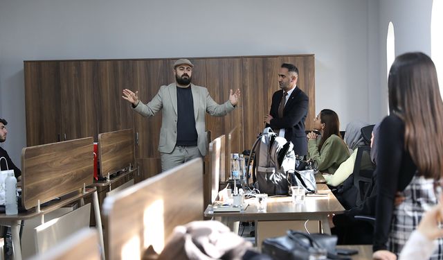 GAÜN İletişim Fakültesi öğrencileri sahada