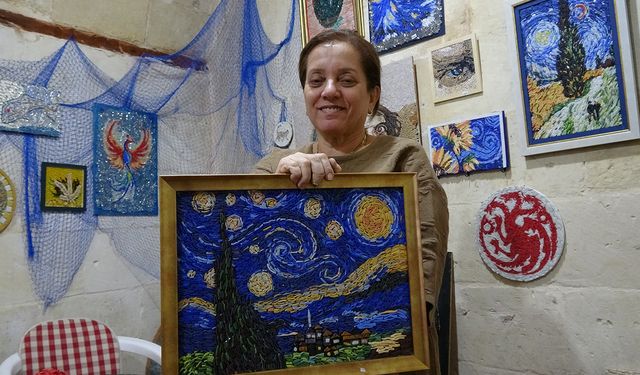 Mozaik sanatında dünyaya açılmak istiyor