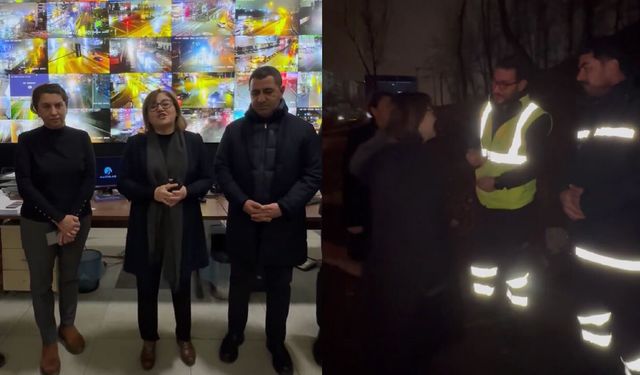 Gaziantep’te gece boyu teyakkuzdaydılar