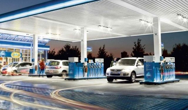 Gözler bu akaryakıt istasyonunda