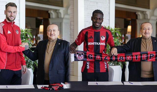 Gaziantep FK'da kadro güçlendi