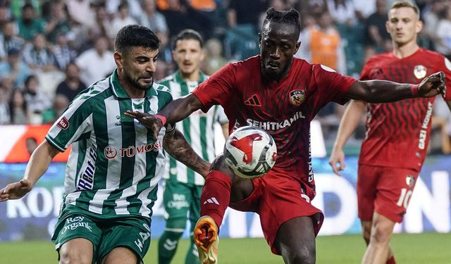 Konya ile galibiyetler eşit