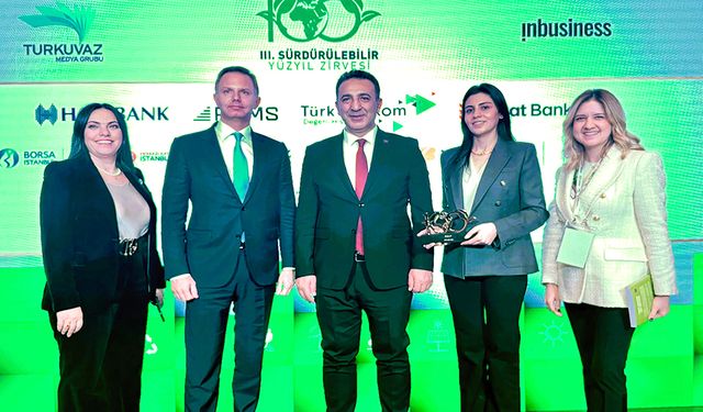 Liderlik ödülü aldı