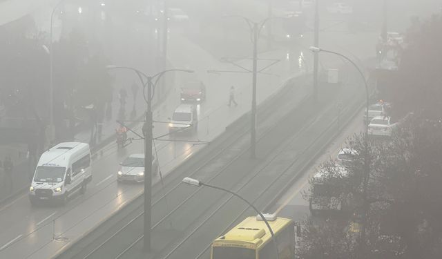 Sis görüş mesafesini düşürdü