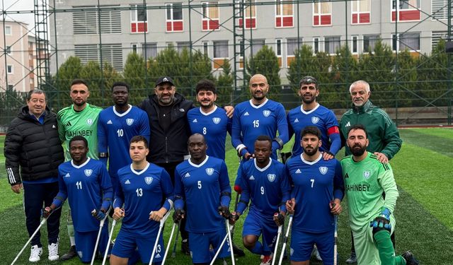 Ampute adım adım şampiyonluğa