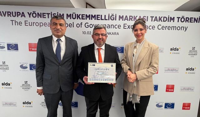 Büyükşehir’e önemli ödül