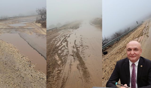 Bu yol yeniden yapılsın