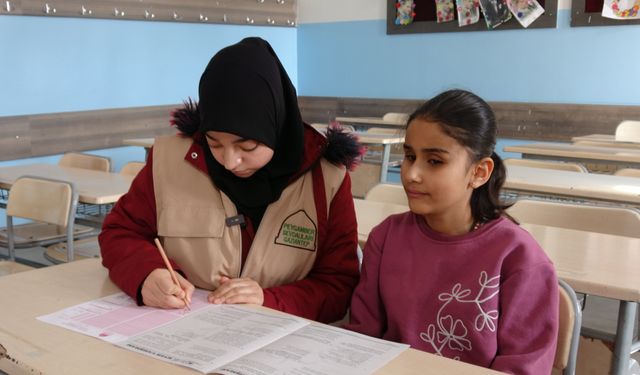 Görme engelli kardeşlerin yarışma heyecanı