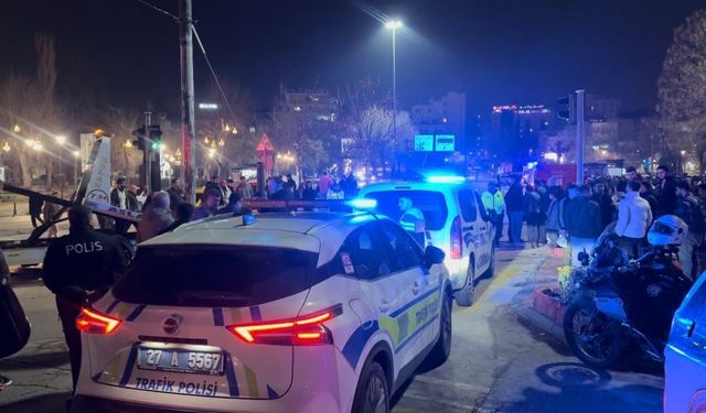 İstasyon Caddesi’nde korkutan kaza