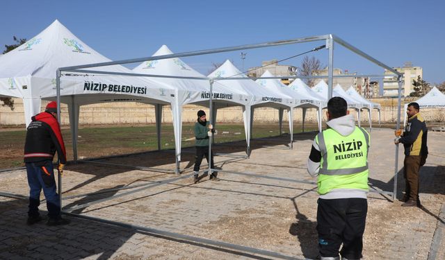 Nizip’te Ramazan ayı hazırlığı