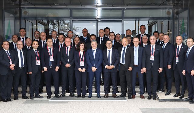 TFF temsilcileri Trabzon'da toplantı yaptı
