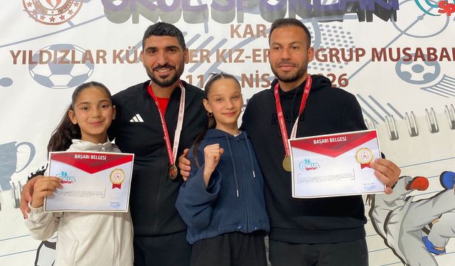 Karatede şampiyon oldular