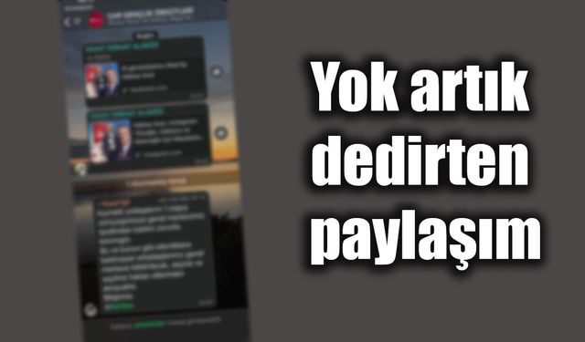 Yok artık dedirten paylaşım