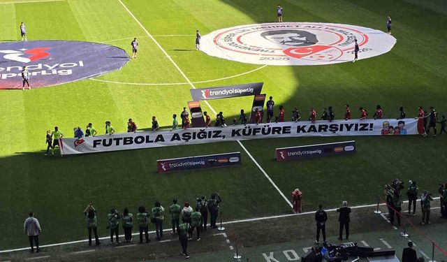 Artık pankart ve seremoni yasak