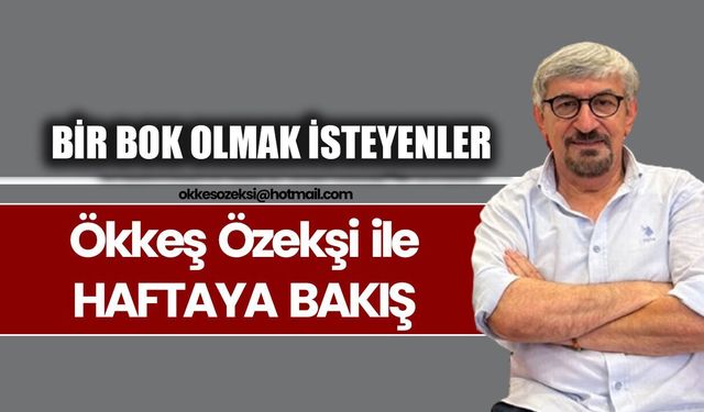 BİR BOK OLMAK İSTEYENLER