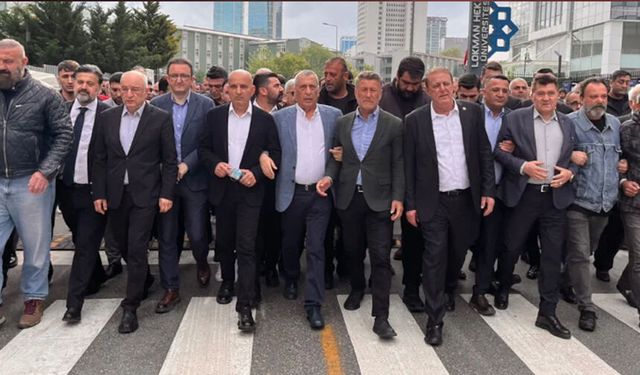 CHP Genel Merkezinde tahliye gerginliği