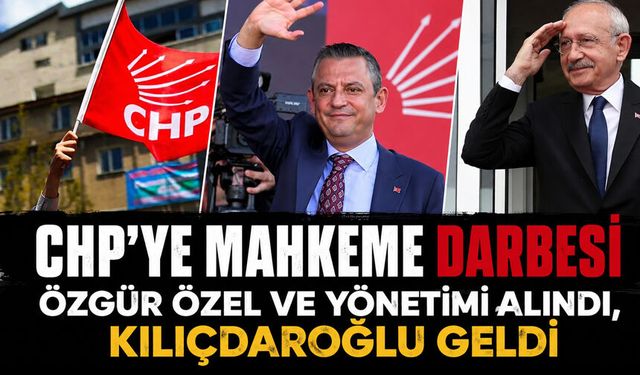CHP'ye mahkeme darbesi