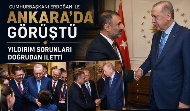 Yıldırım Erdoğan ile görüştü, sorunları doğrudan  iletti