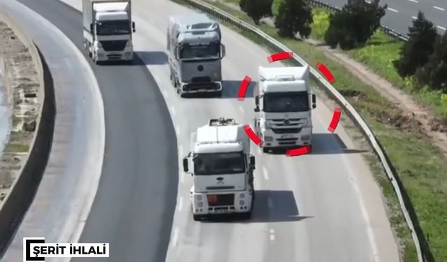 Dron destekli trafik denetimi