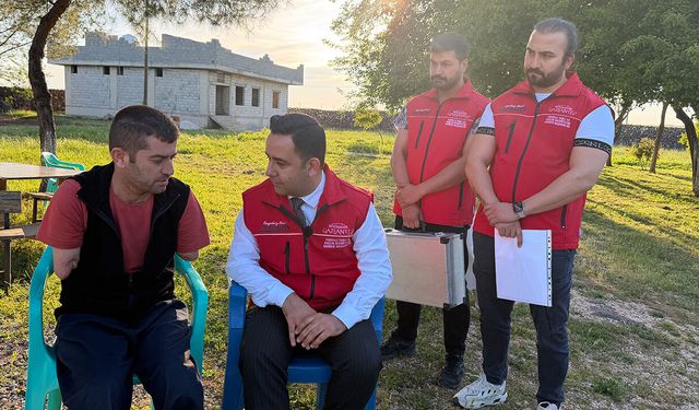 Gaziantep'ten Viranşehir'e uzanan destek