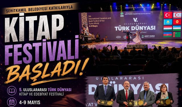 Kitap festivali başladı