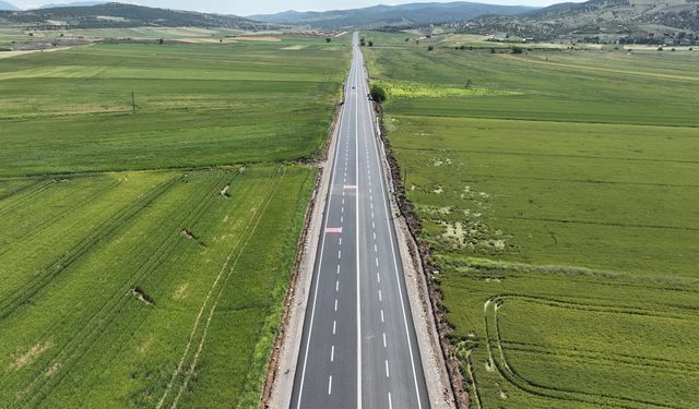 O yol sonunda yapıldı
