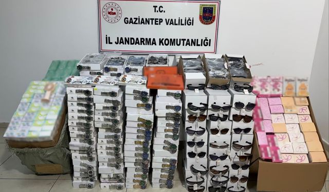 Piyasa değeri 4,5 milyon TL’lik kaçak eşya