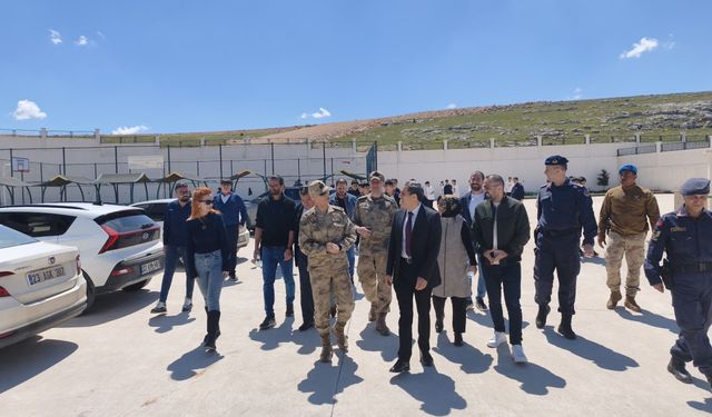 Tümgeneral Şen’den güvenlik denetimi