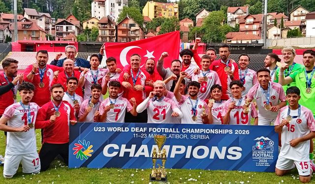 U23 Milli takımımız gururlandırdı