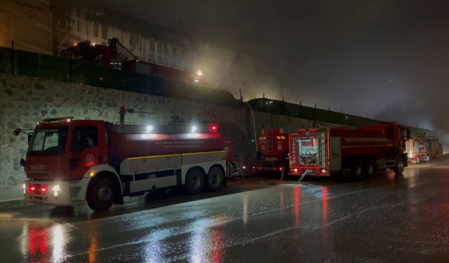Gaziantep OSB’de korkutan yangın
