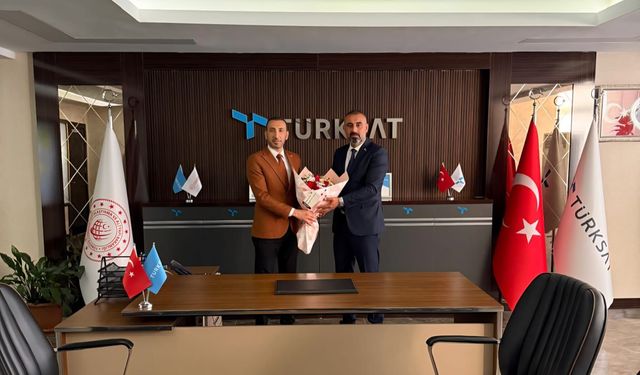 Türksat İl Müdürlüğünde bayrak değişimi