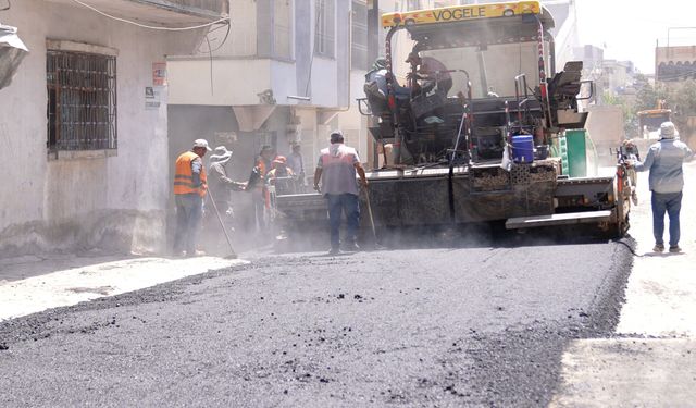 Asfalt çalışmaları hız kesmiyor