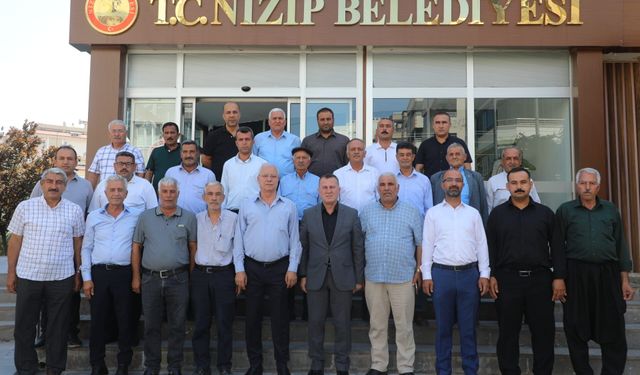 Başkan muhtarlarla buluştu