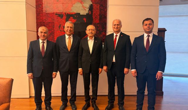 CHP heyeti Kılıçdaroğlu’na gitti